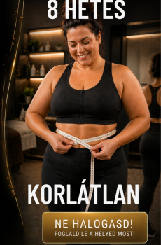 8 hetes korlátlan alakformáló bérlet